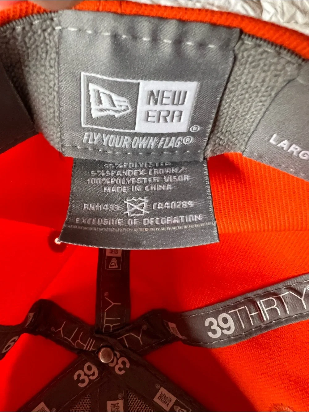 Denver Broncos Orange and Black Hat NWOT